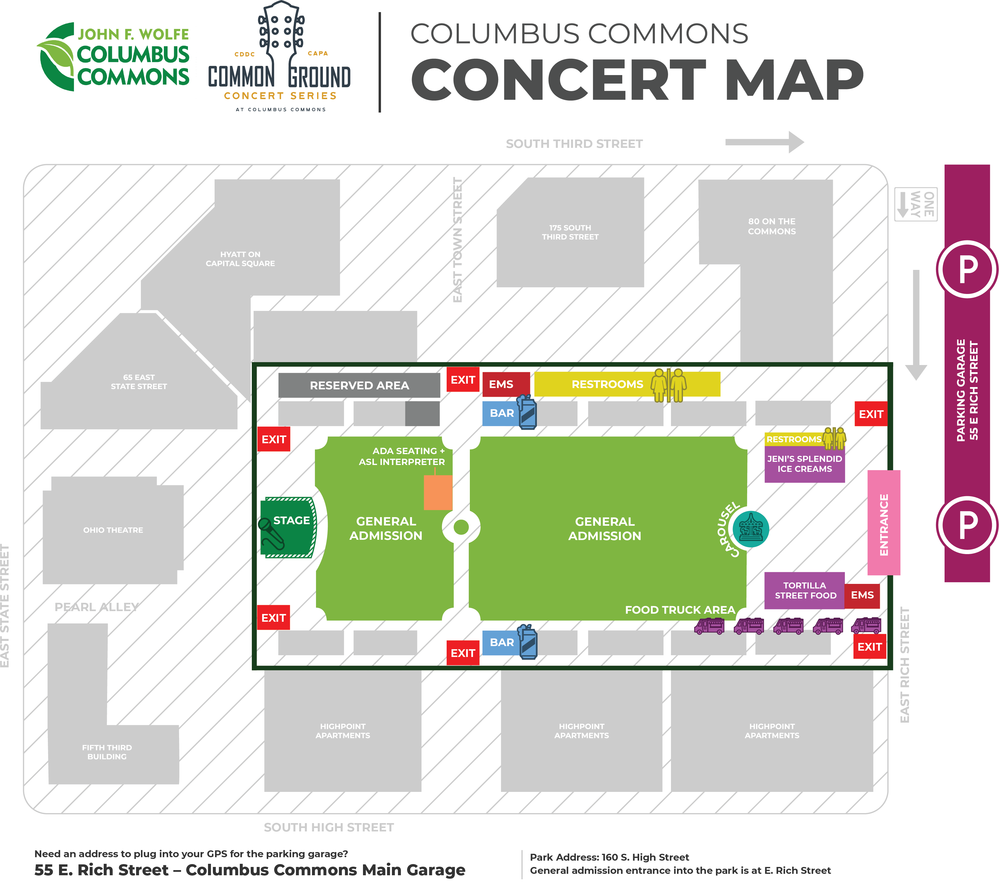 Common Ground Concert Series » Columbus Commons